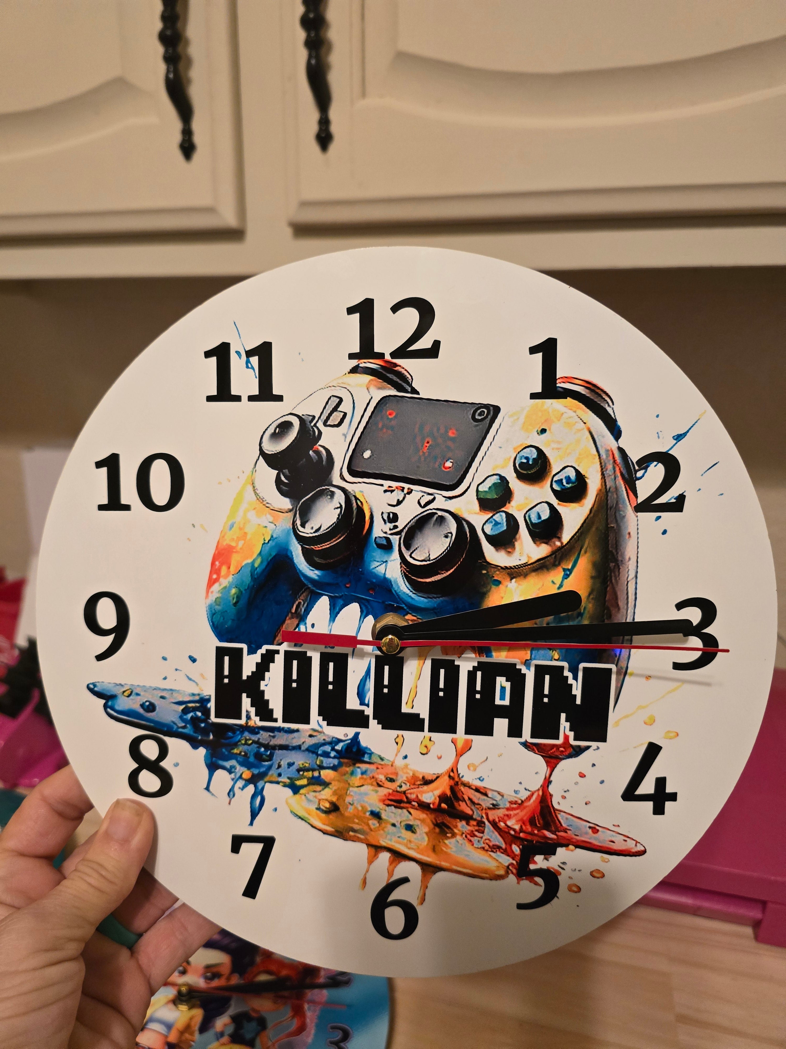 Custom Clock — Any Photo, Any Design, YOUR Way! 🕐