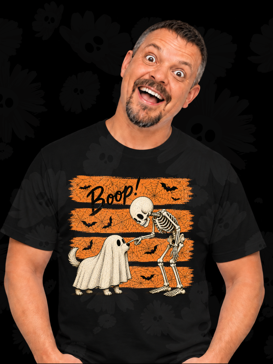 Boop! Skeleton & Ghost Dog Halloween