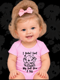 "I Didn't Fart" Baby Onesie (Front & Back Design!)
