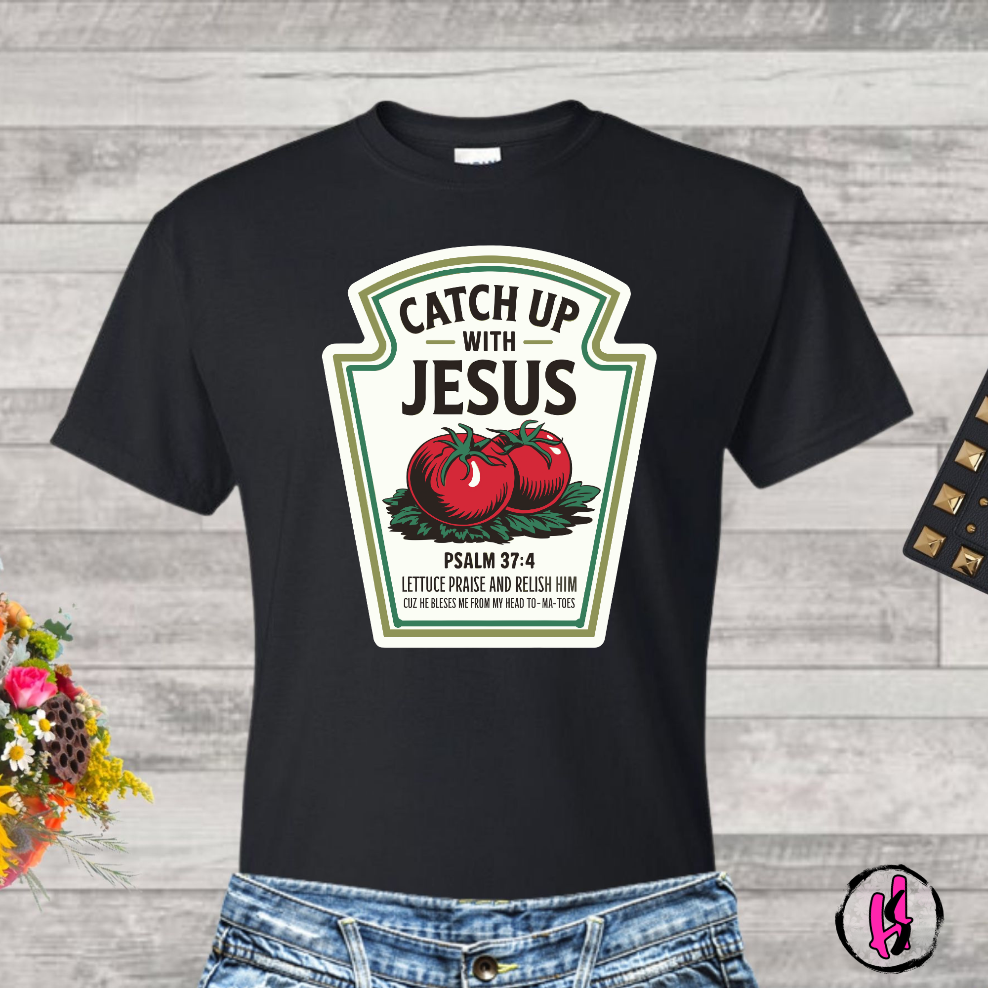 Catch Up With Jesus Tee
