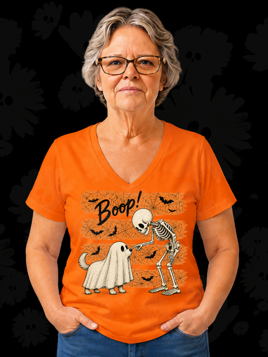 Boop! Skeleton & Ghost Dog Halloween