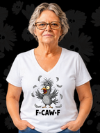 F·CAW·F Funny Chicken Graphic Tee