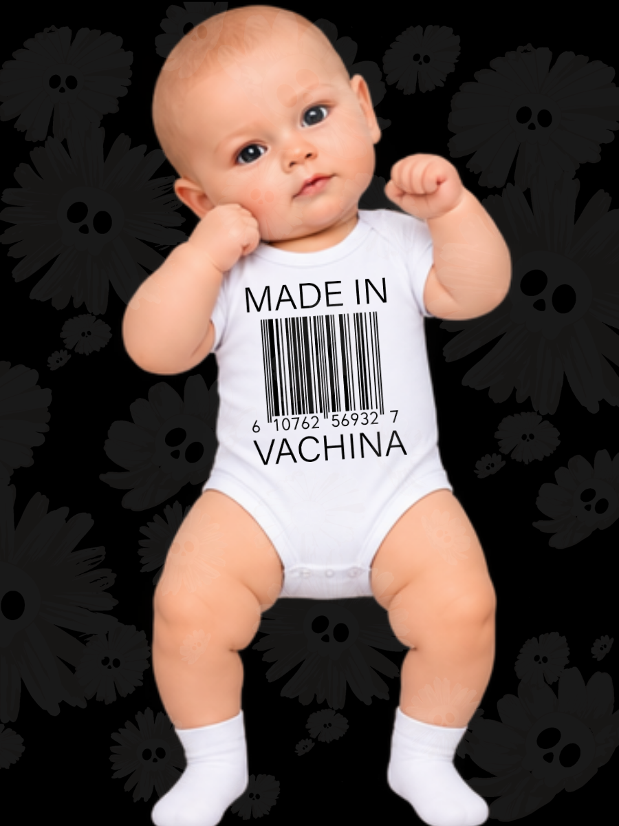 "Made In Vachina" Baby Onesie