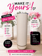 Bluetooth Speaker Glow Tumbler — Any Photo, Any Design, YOUR Way! 🔊