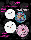Custom Clock — Any Photo, Any Design, YOUR Way! 🕐