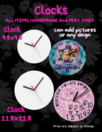 Custom Clock — Any Photo, Any Design, YOUR Way! 🕐