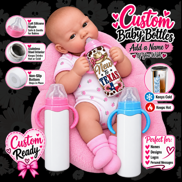 Gimme My Custom Order- MINI ME -Baby Bottle