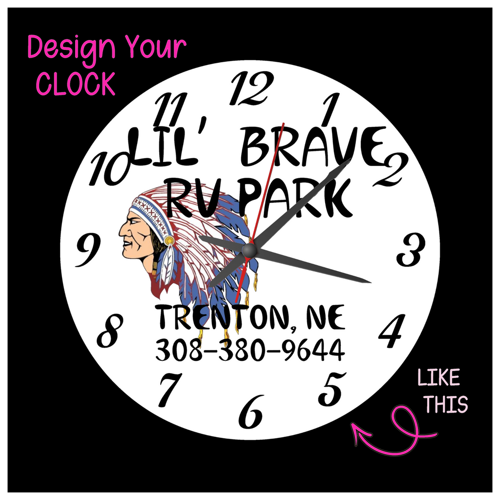 Custom Clock — Any Photo, Any Design, YOUR Way! 🕐