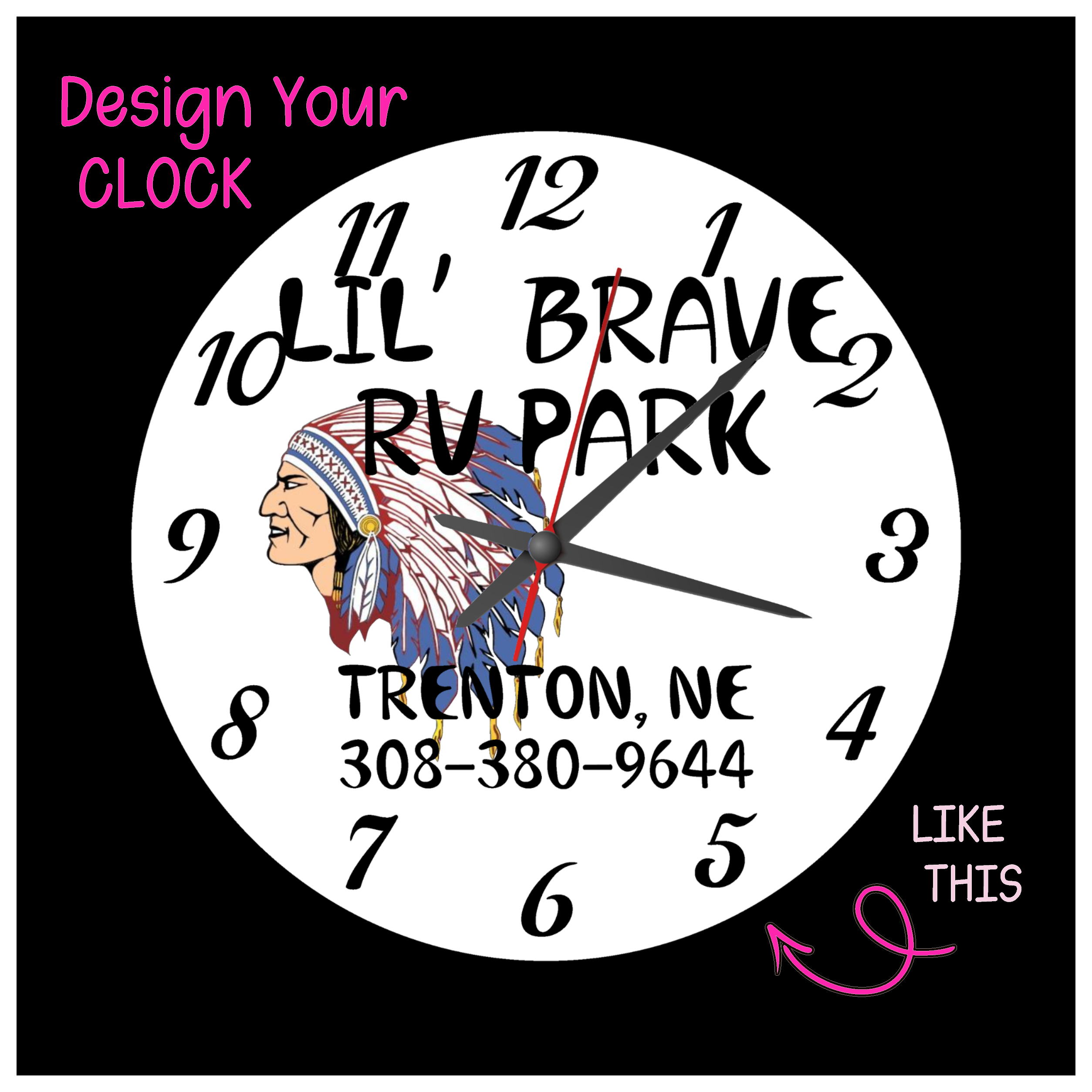 Custom Clock — Any Photo, Any Design, YOUR Way! 🕐