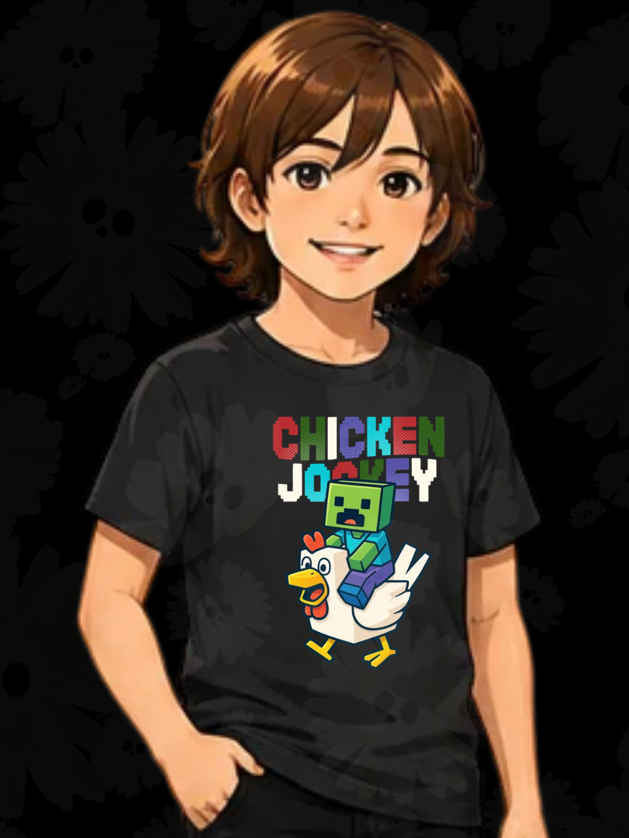 "Chicken Jockey" Kids & Toddler Tee 🎮