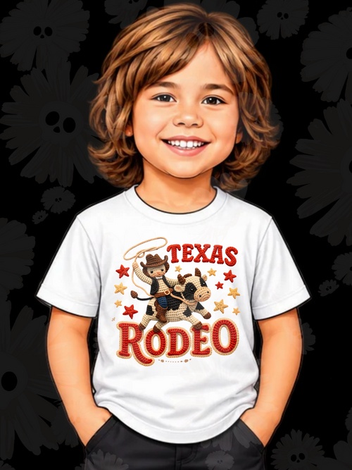 "Texas Rodeo" Kids & Toddler Tee 🤠