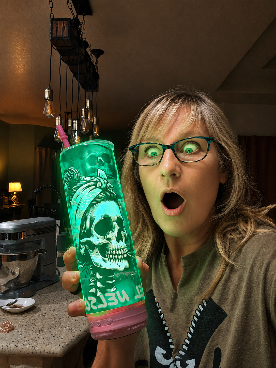 Totally Custom Built Glow Bluetooth Speaker Tumbler — YOU Dream It, I Build It! ✨