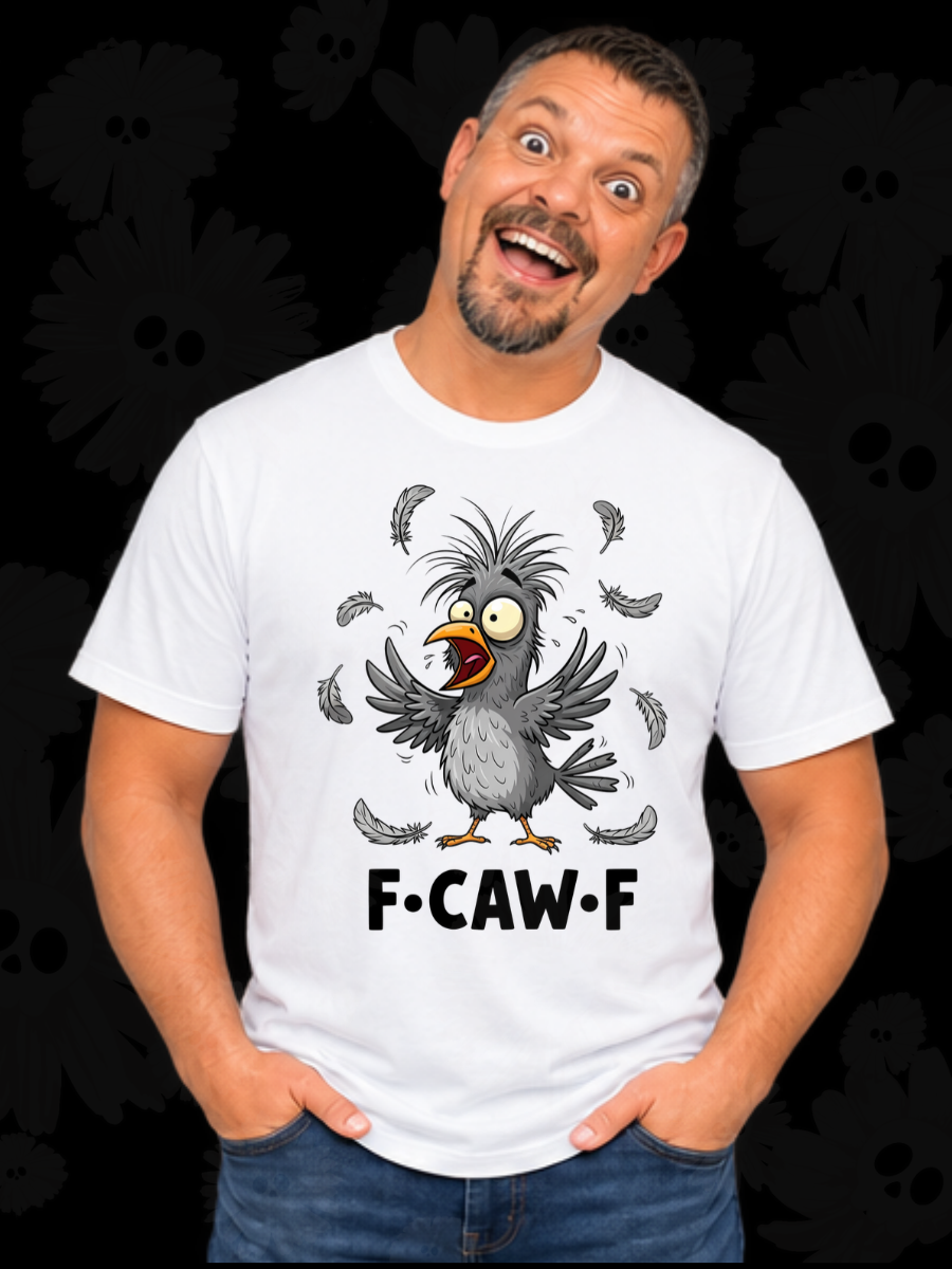 F·CAW·F Funny Chicken Graphic Tee
