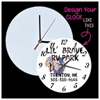 Custom Clock — Any Photo, Any Design, YOUR Way! 🕐